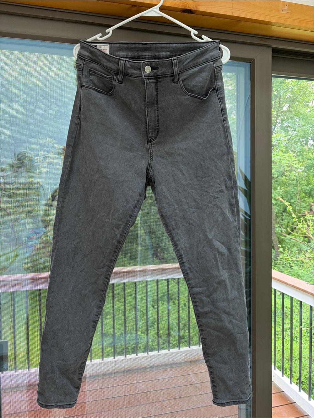 High-Rise Gray GAP Women’s Jeans